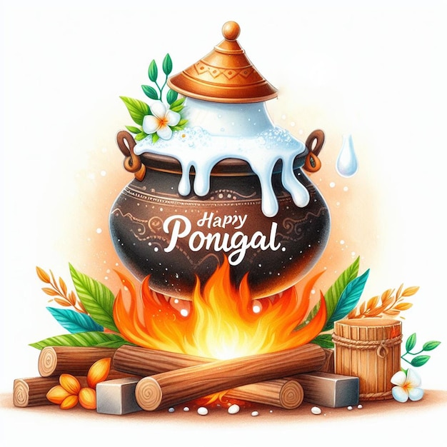 Gelukkige pongal.