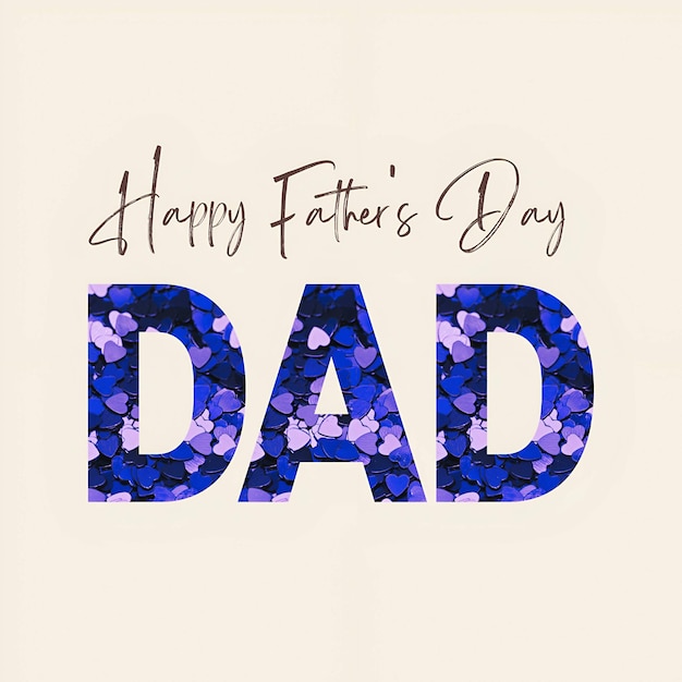 gelukkige vaders dag banner