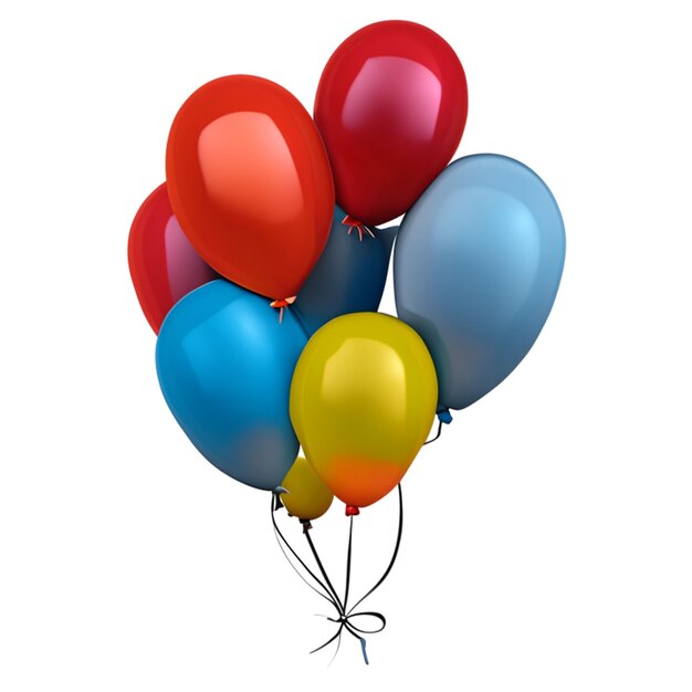Gelukkige verjaardag realistische ballonnen