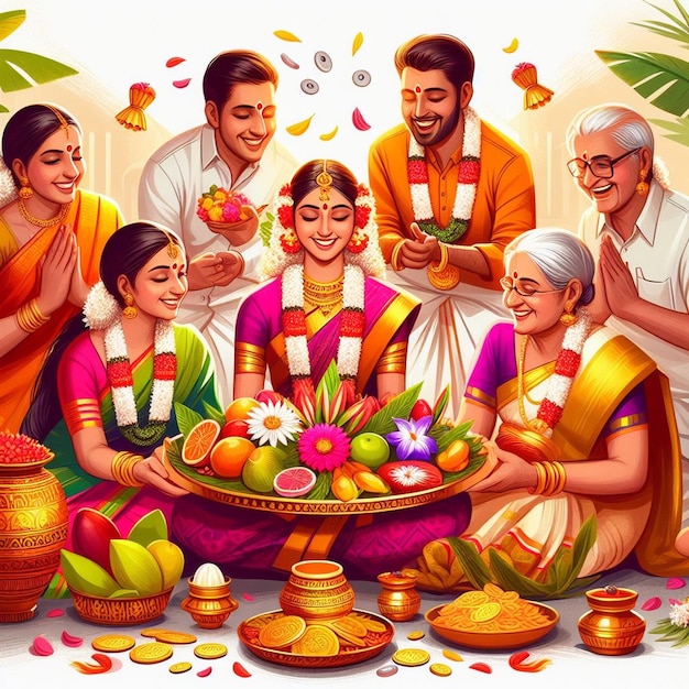 Foto gelukkige vishu.