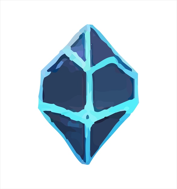 Фото Ювелирный камень gem cartoon для игровых достижений и значок валюты из цветного блестящего кристалла