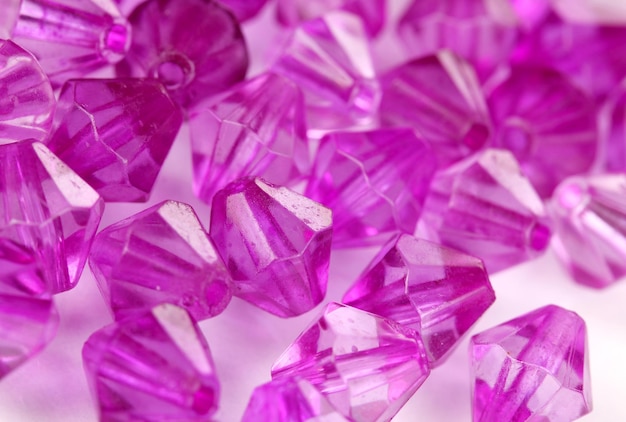 Gem stones closeup