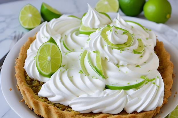 Gemakkelijke Key Lime-taart