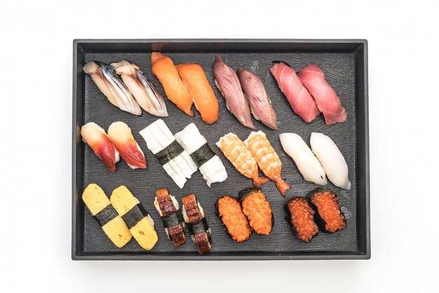 gemengde sushi nigiri - Japanse voedselstijl