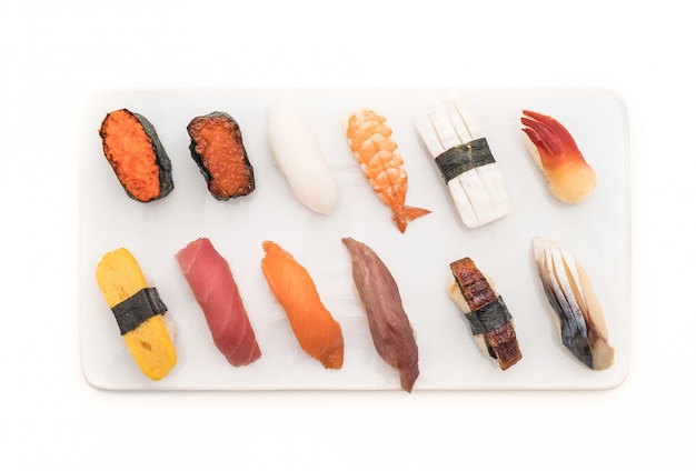 gemengde sushi nigiri - Japanse voedselstijl