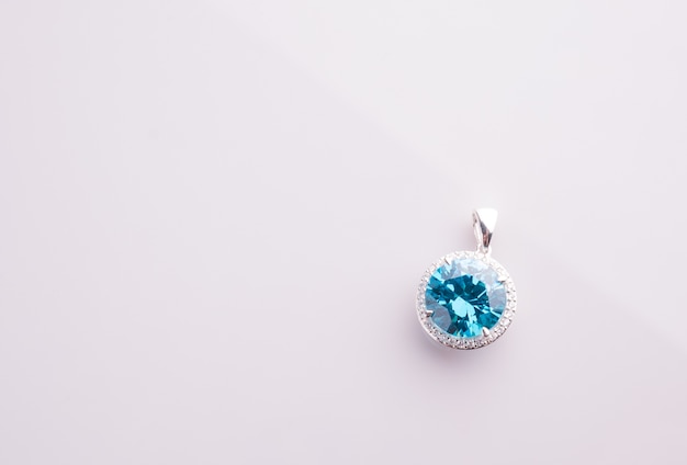 Photo gemstone pendant