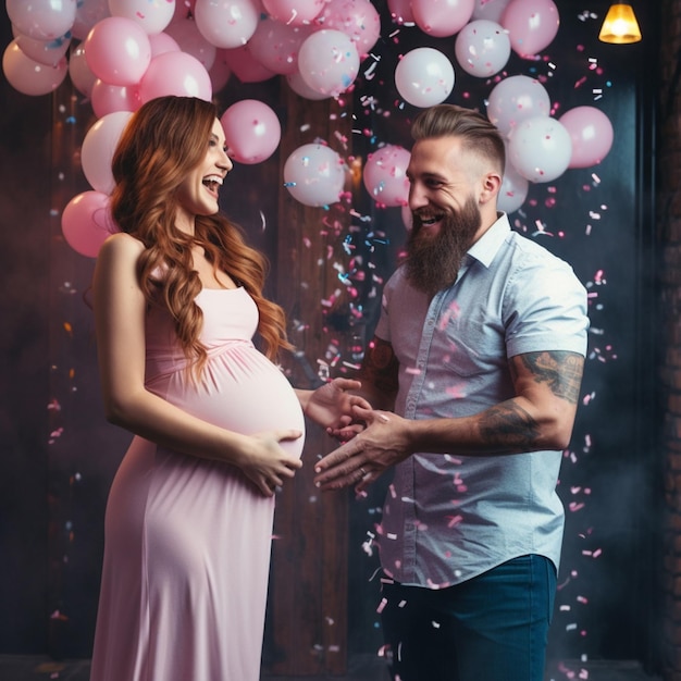 gender reveal high quality 4k hdr