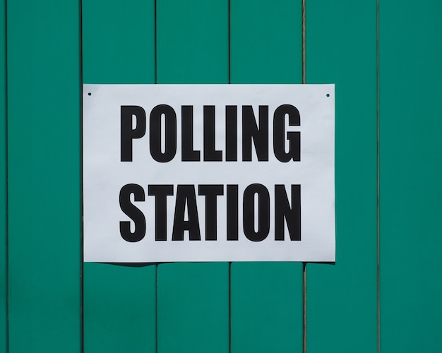 General elections polling station