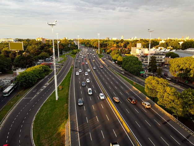 General Paz Avenue and Constituyentes Avenue