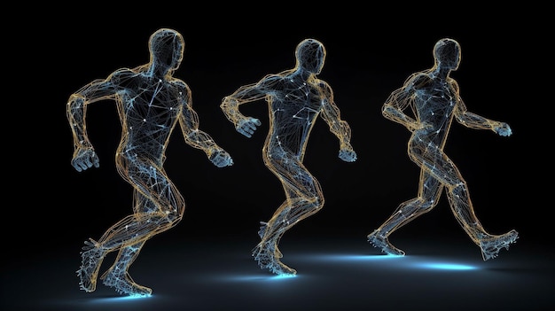 Generatieve AI is ontstaan uit een rennende man en een netwerklink