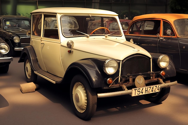Generatieve AI Mlada Boleslav Tsjechische Republiek 30 mei 2015 Skoda Auto viert 120 jaar sinds i
