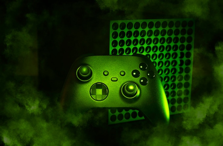 Photo next generation console and controller