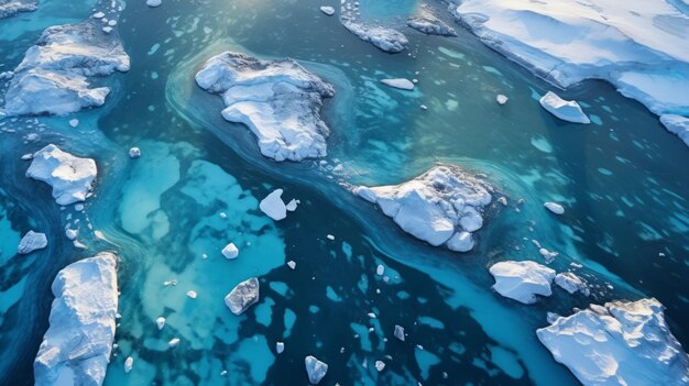 사진 인공지능으로 남극 빙판을 볼 수 있는 드론