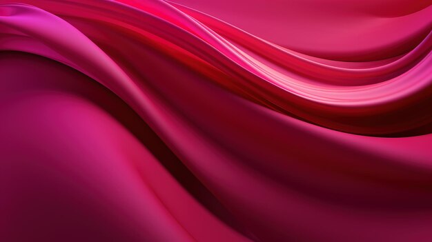 Generative AI Beautiful gradient abstract background with viva magenta pink color