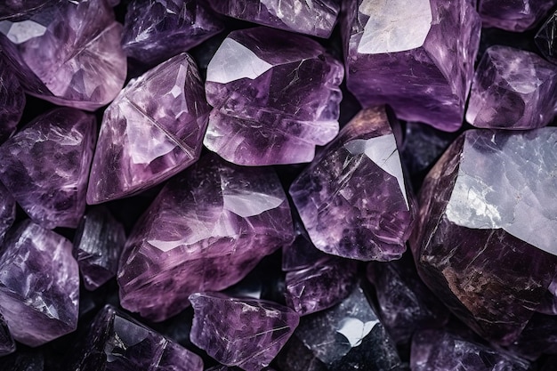 Generative AI Bright Auralite natural stone cutout background