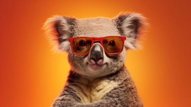 Generative AI Cool Koala Shades of Style