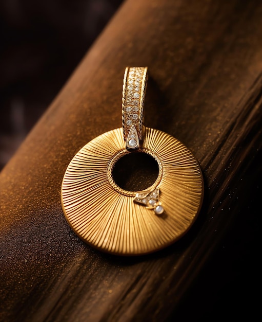 Generative AI Crafted gold jewelry gold smith makers