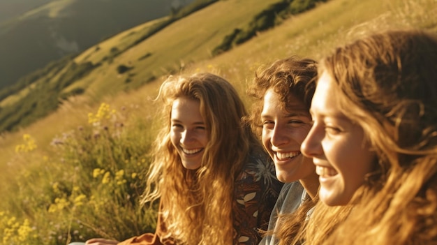 Generative AI and Friends Enjoying the Hills