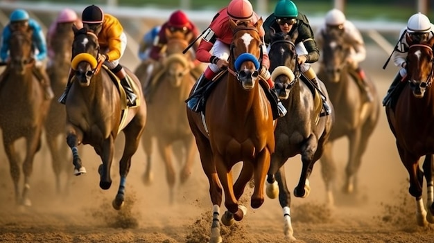 Generative AI Horse Racing