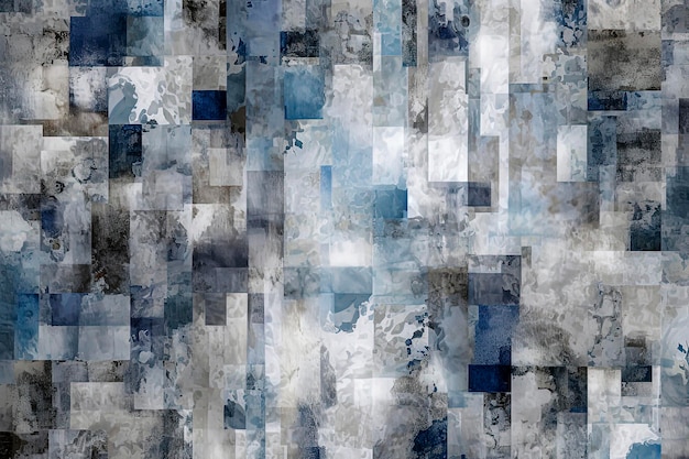 Photo generative ai illustration of abstract backgrounds painted in oil in pastel colors