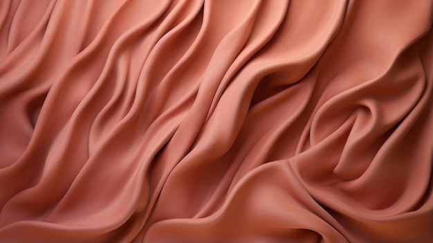 Generative AI orange and beige modelling clay gypsum or ceramic background and texture