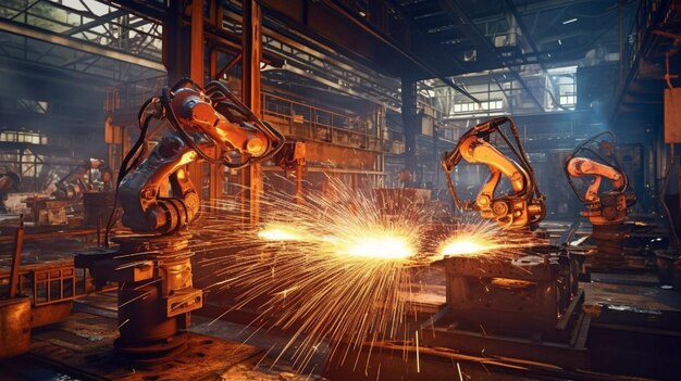 Generative AI robots that weld in factories