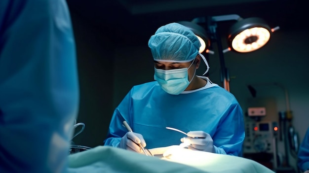 Generative ai and a surgeon in the operating room