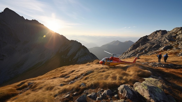 Generative AI Tatry and Helicopter Rescue