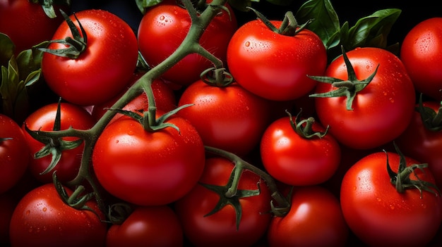 Generative AI Tomato Background