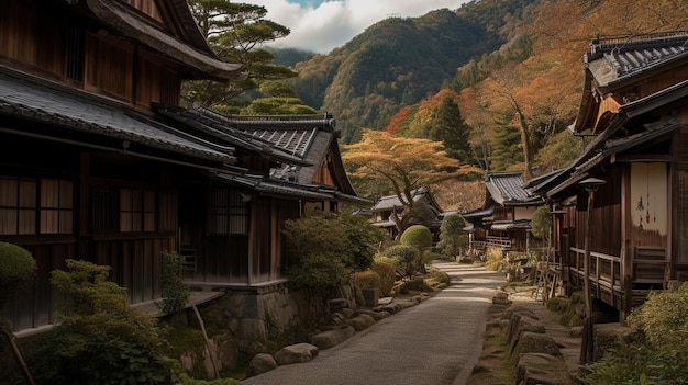 Generative AI in a Traditional Japanese Village