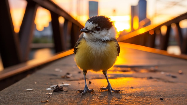 Generative AI Urban Coexistence Wildlife in the Heart of the City