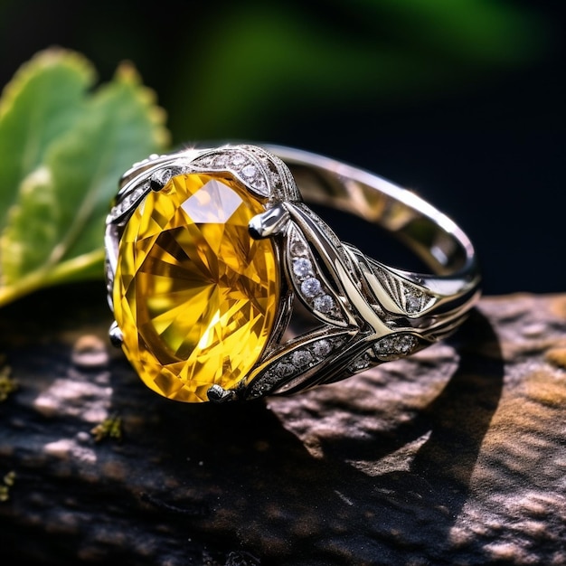 RATAN BAZAAR Ratan Bazaar Original Yellow Sapphire Stone Ring For Women  Copper Sapphire Gold Plated Ring Price in India - Buy RATAN BAZAAR Ratan  Bazaar Original Yellow Sapphire Stone Ring For Women