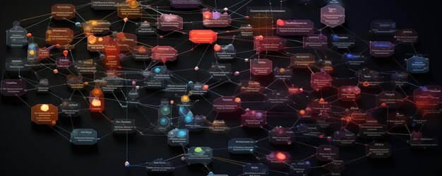 Genereren van een visualisatie Blockchain Wallpaper