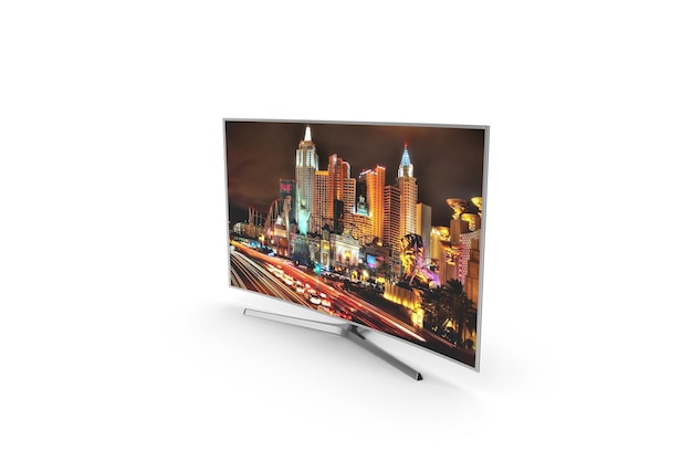 Generieke gebogen led-tv