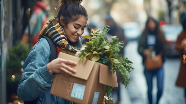 Generosity in Action Capturing the Heartfelt Moments of Community Giving