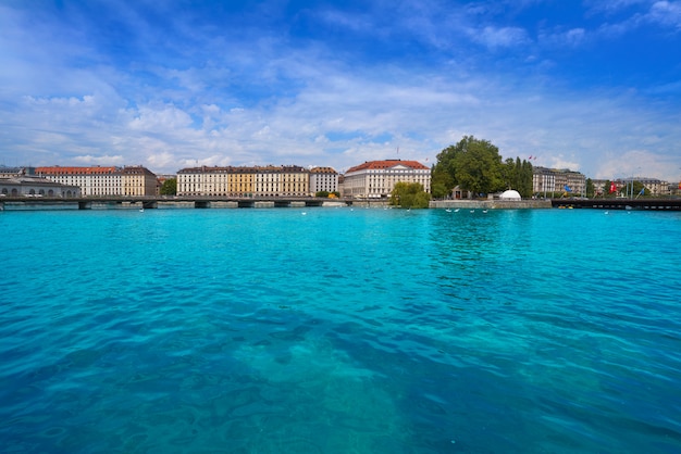 Genève Geneve bij Leman-meer in Zwitserland