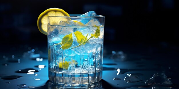 Geniet van de zomerbries met onze verfrissende blauwe koele limonade