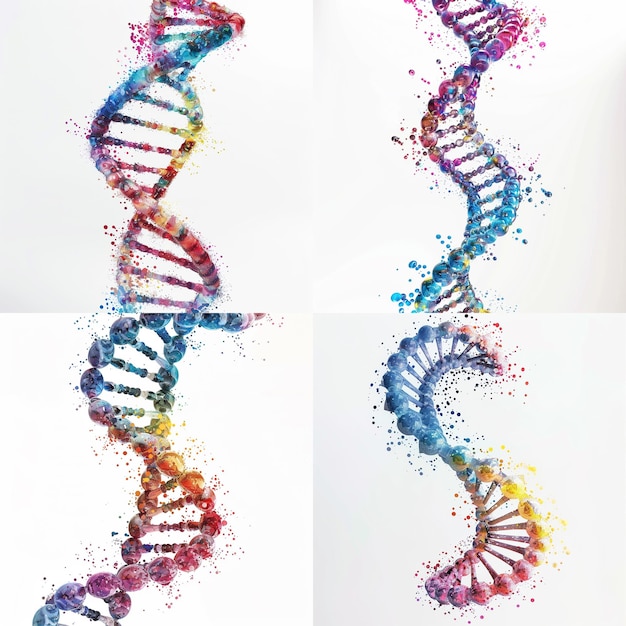 Genome mapping illustratie
