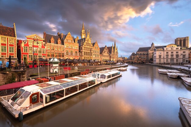 Gent België aan de Graslei