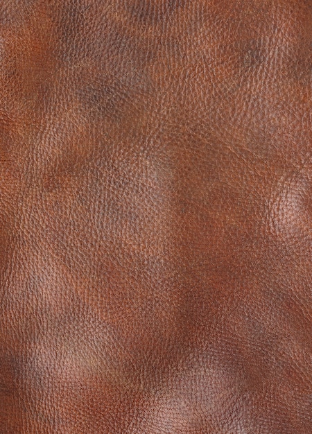 Genuine brown leather texture background