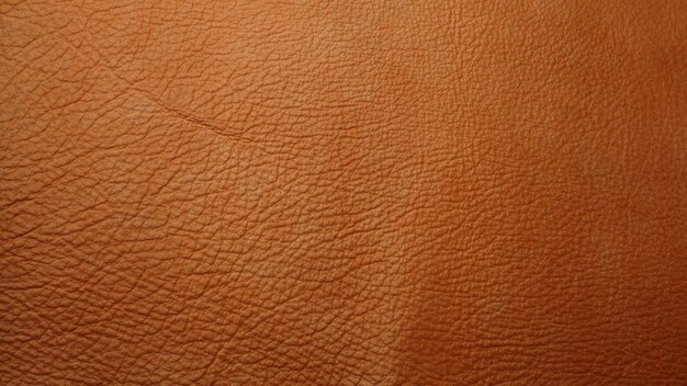 Genuine light brown cattle leather texture background. Macro photo