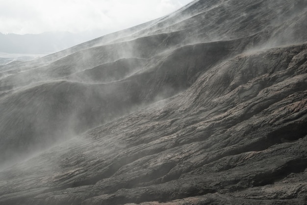 地質火山溶岩の背景