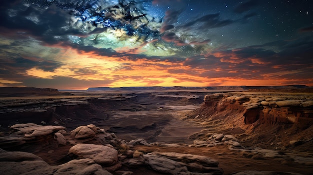 Photo geology dissected plateau landscape