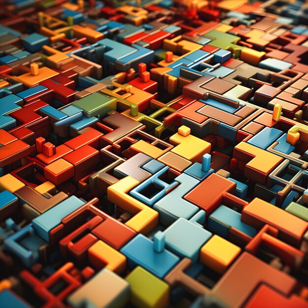 geometric 3d puzzle