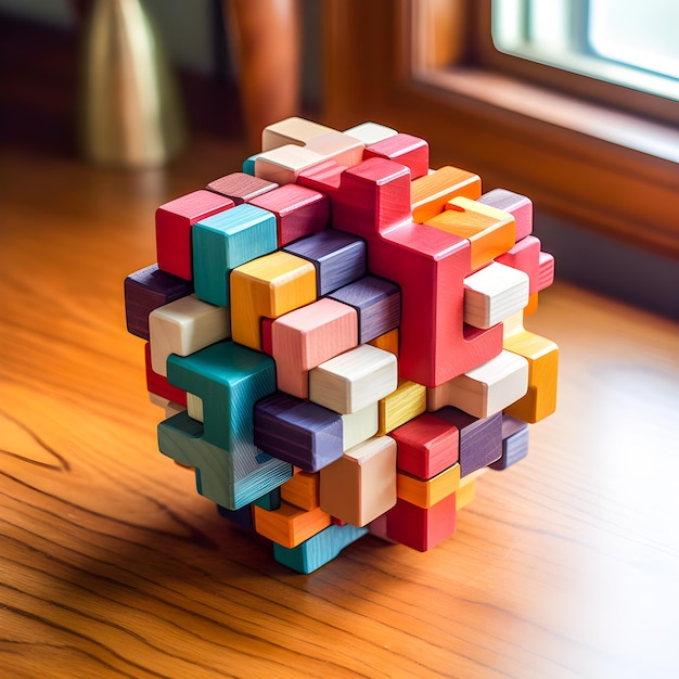 geometric 3d puzzle