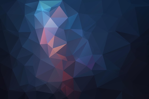 Geometric Abstract Background Low Poly Design