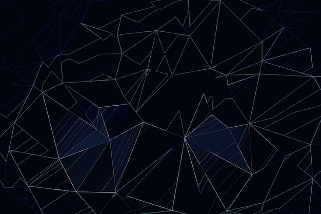 Geometric Abstract Background Low Poly Design