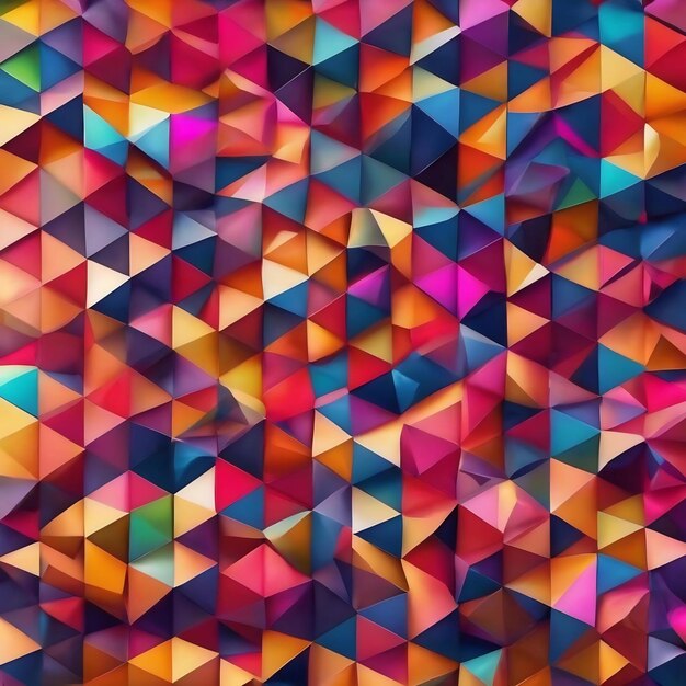 Geometric abstract background low poly design