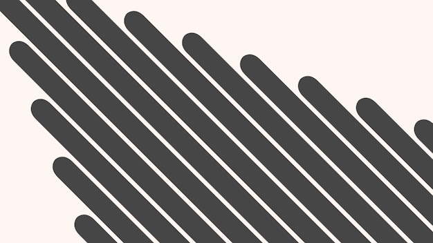 Foto strisce nere astratte geometriche, sfondo semplice