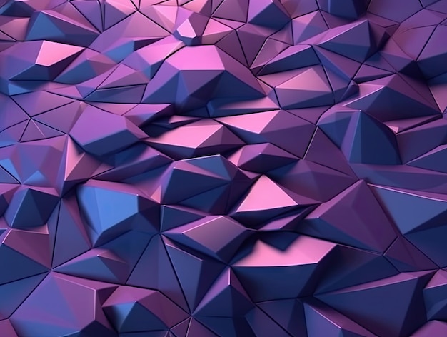 Geometric abstract featuring patternPolygonal wallpaper For banner postcard book illustration card Created with generative AI tools